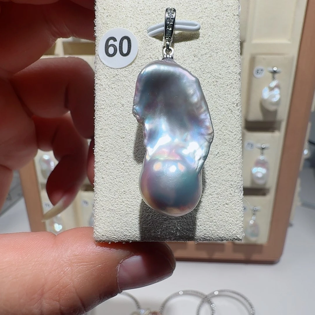 合金淡水珍珠颈饰