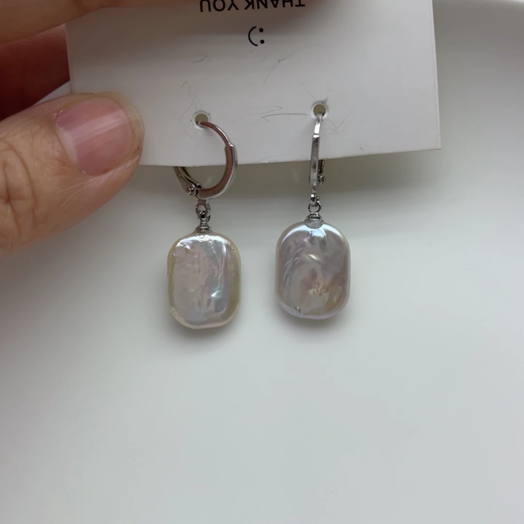 淡水珍珠耳饰未镶嵌