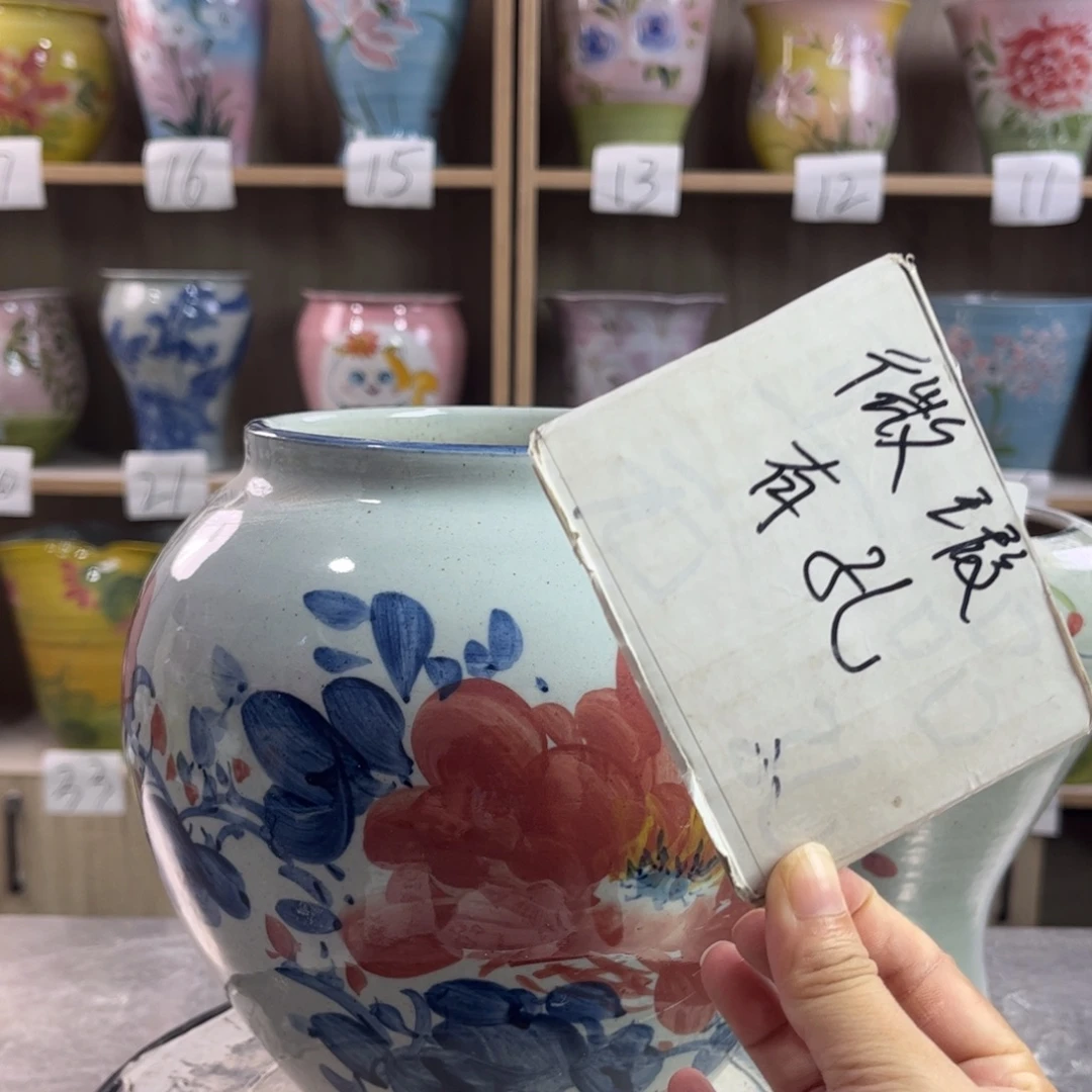 景德镇陶瓷花盆花盆