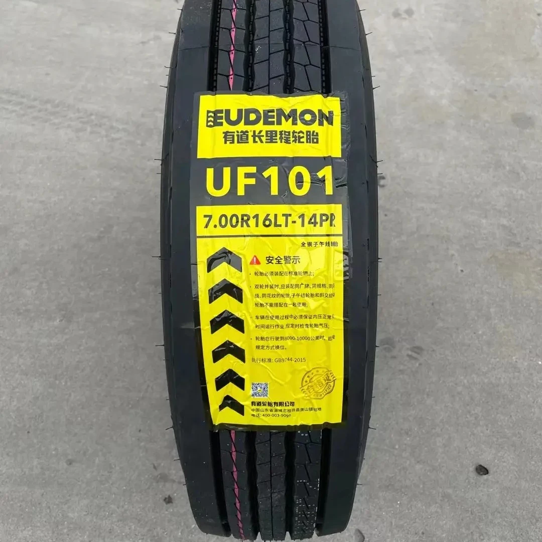 有道轮胎钢丝胎全钢丝轮胎全钢丝汽车外胎车胎700R16UF10114层级