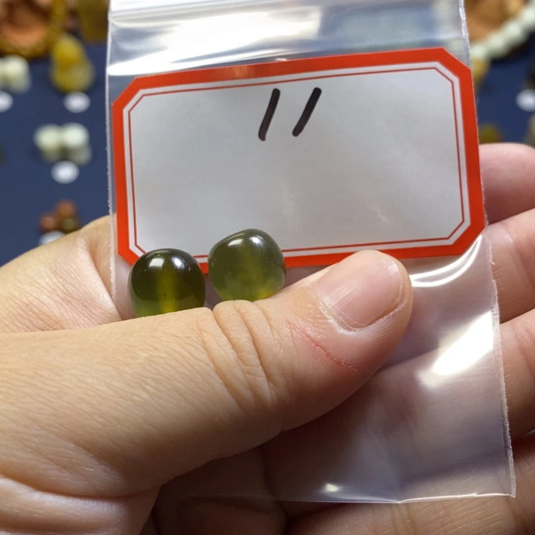 【闪购商品】蛇纹石玉配珠未镶嵌用****3