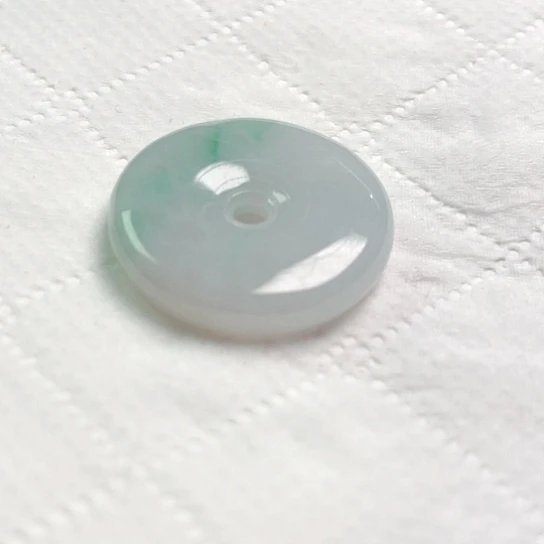 翡翠颈饰未镶嵌我****嘞吊坠