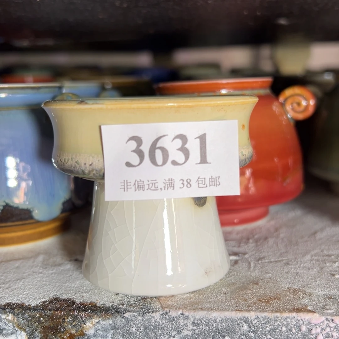红陶景德镇手工花盆