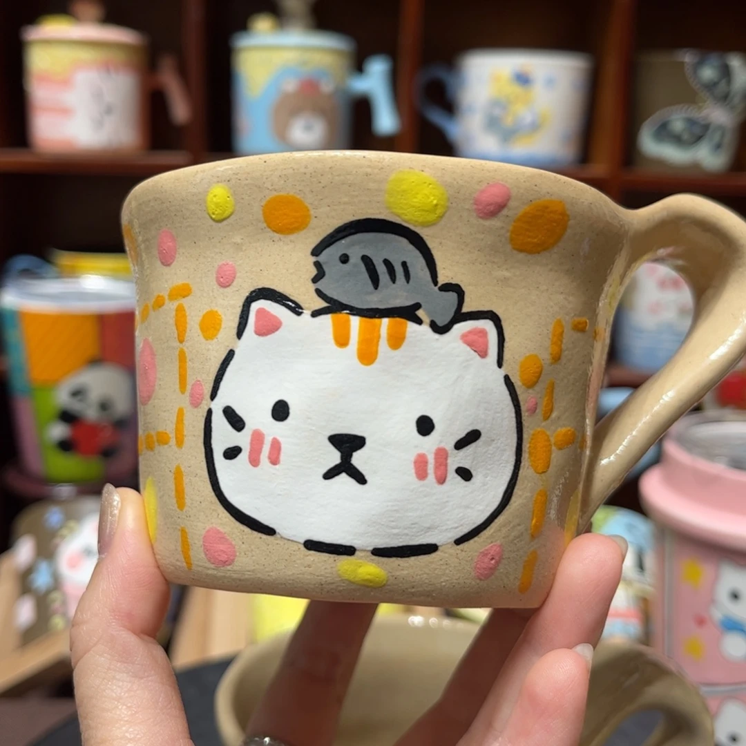 陶杯子景德镇陶瓷马克杯