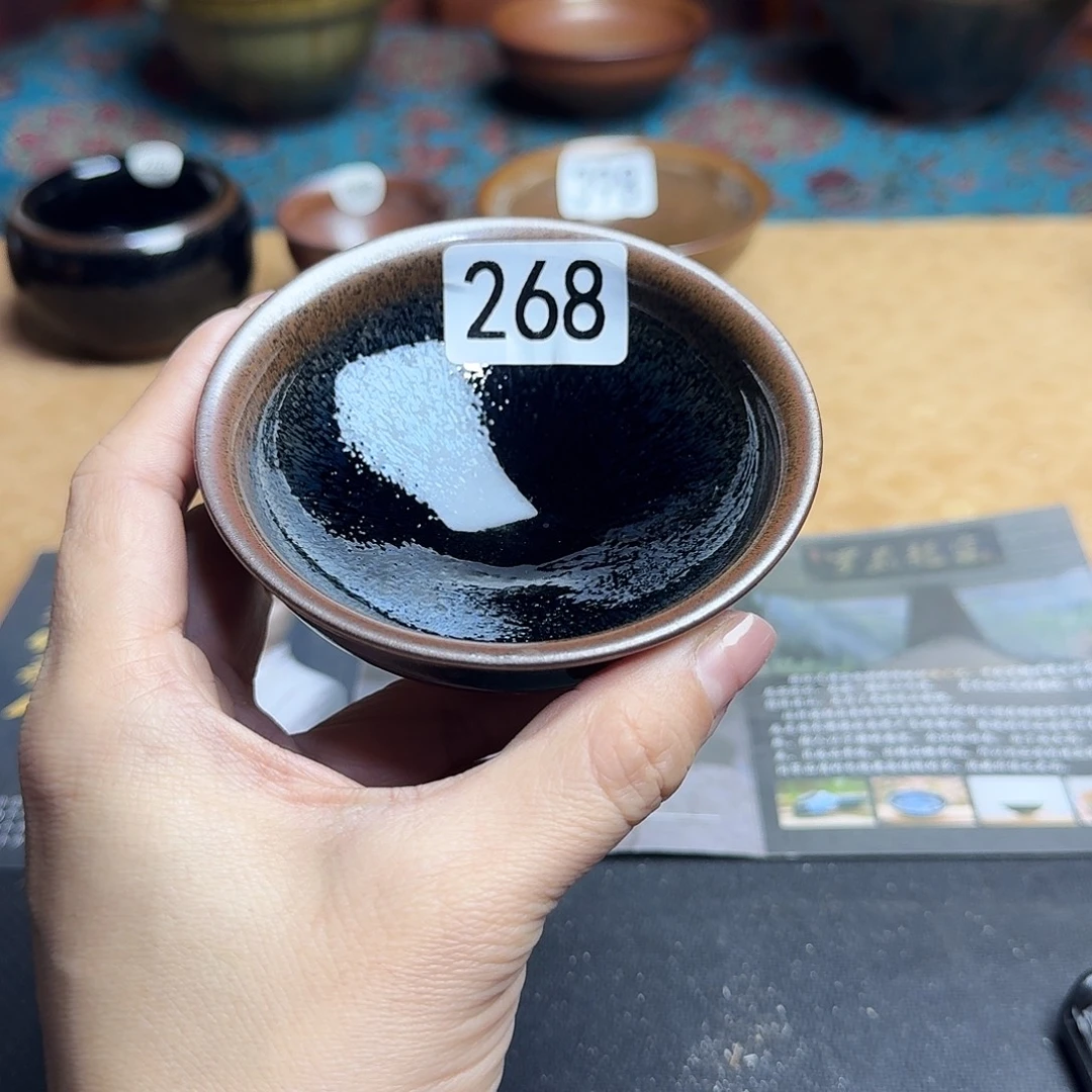 茶盏268 柴烧手工主人杯