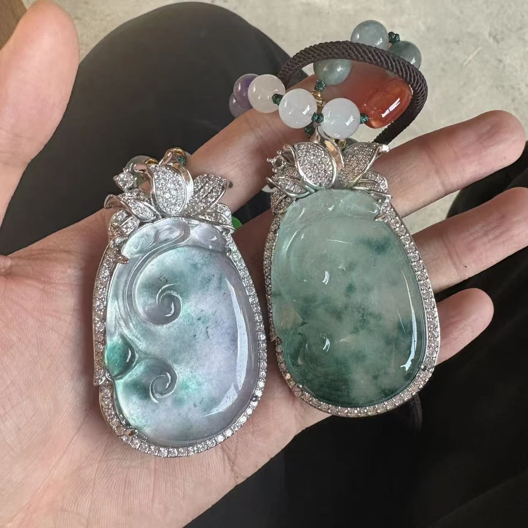 非洲翠如意吊坠多样性发一v886