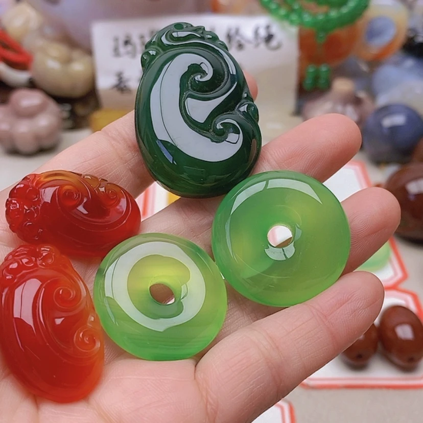 【闪购商品】未镶嵌玛瑙/玉髓珠宝半成品小*子