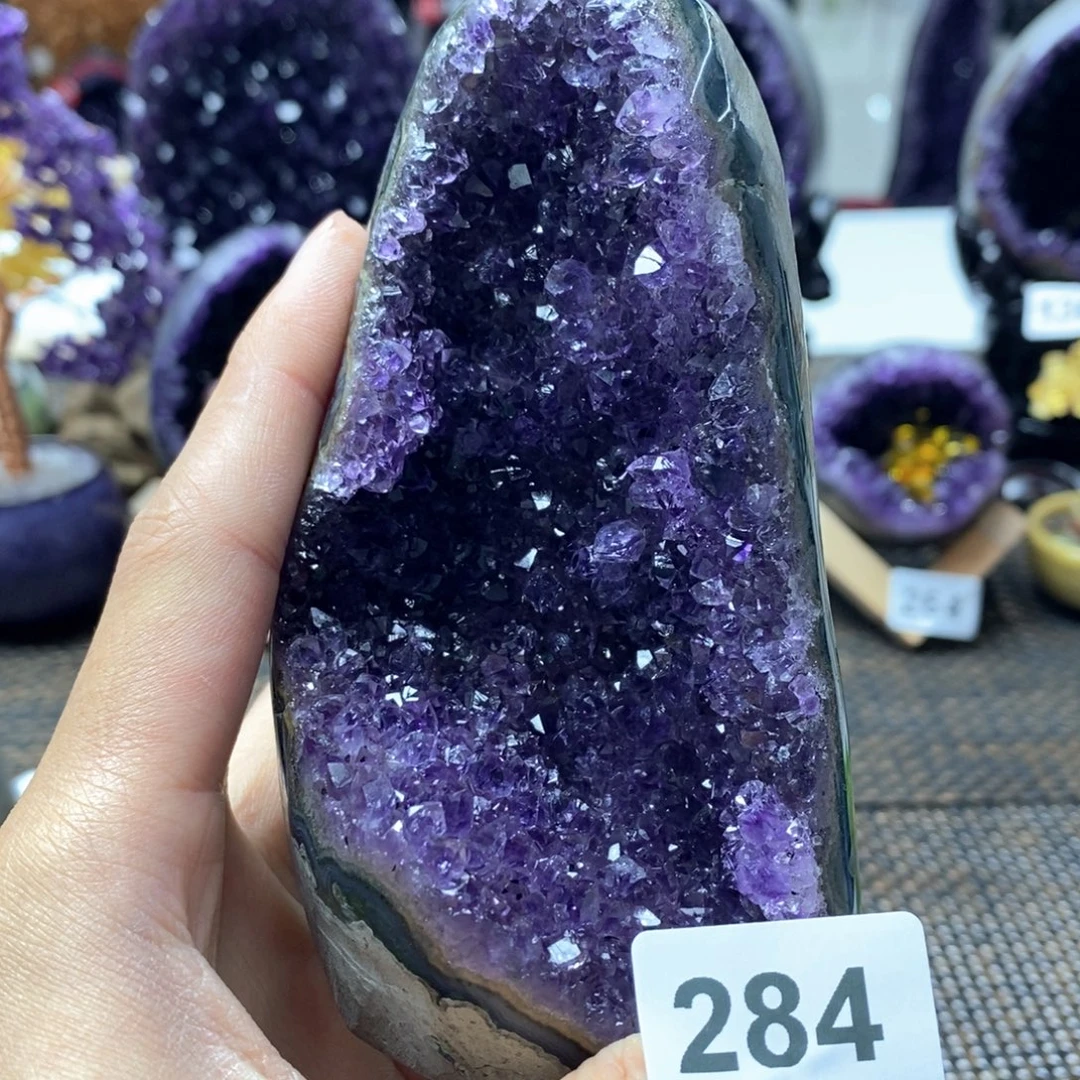 紫晶大型摆件（非配饰）未镶嵌