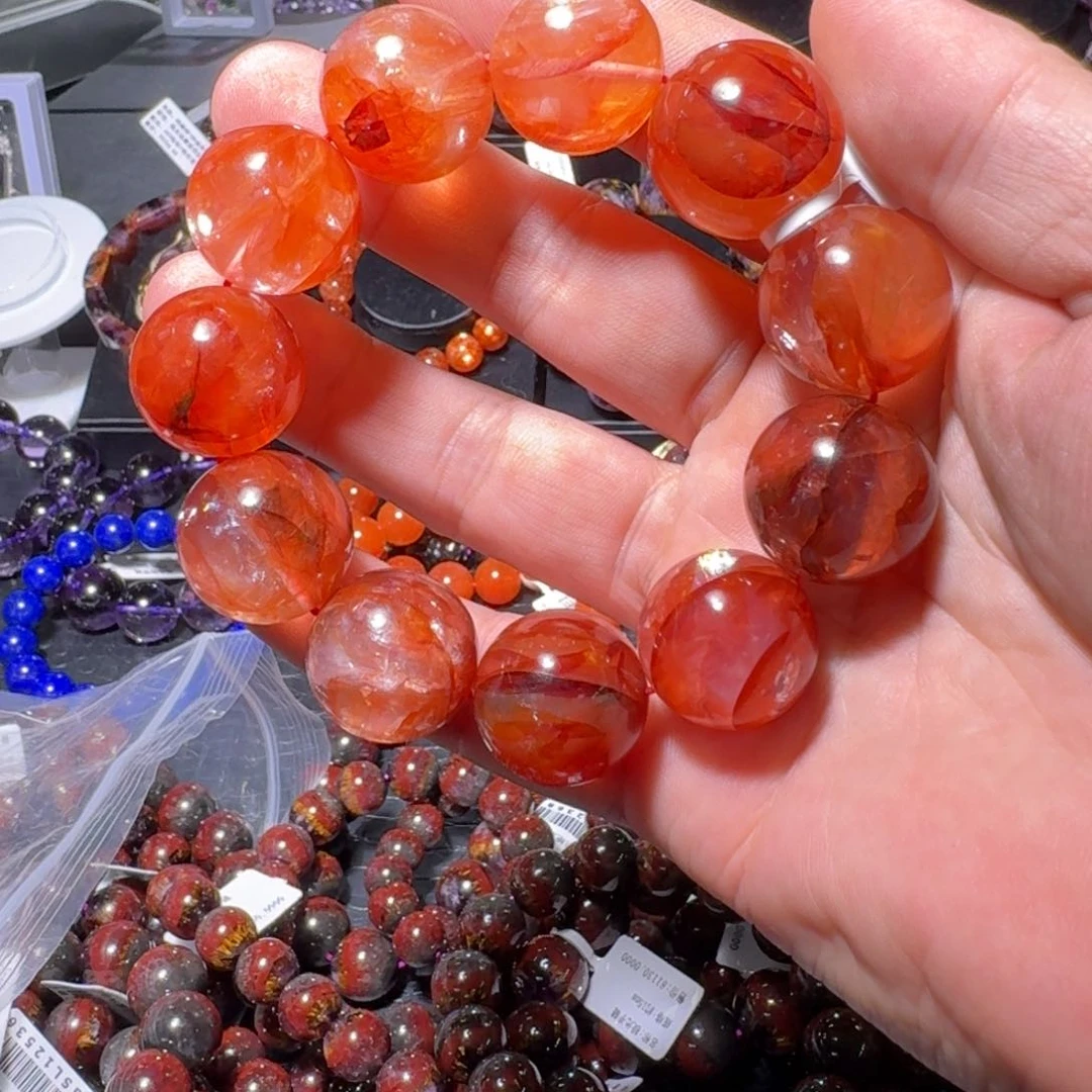 水晶手链未镶嵌胶花