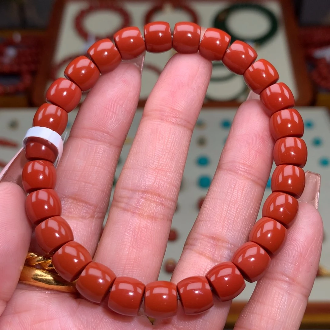 南红玛瑙颈饰未镶嵌