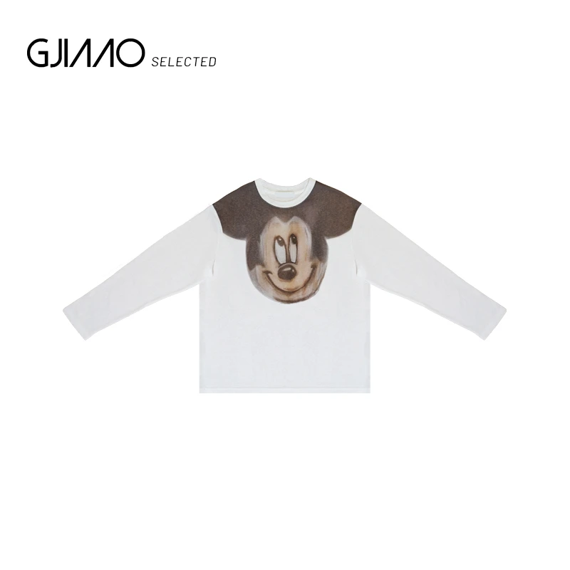 9395 晕染米奇头防晒长袖T恤