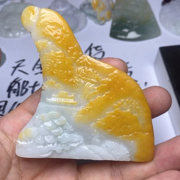 颈饰未镶嵌翡翠翡翠