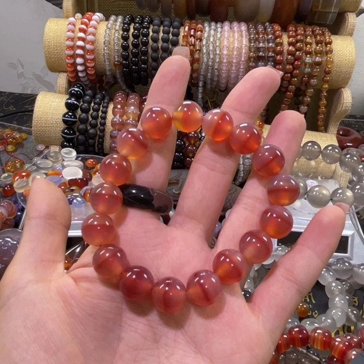 降***璃未镶嵌手链玛瑙/玉髓