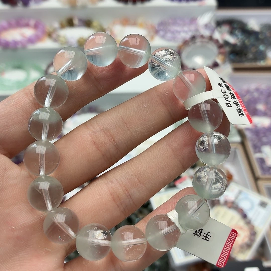 水晶手链未镶嵌C920翠幽灵12m