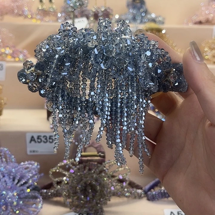 仿水晶非金属18号 懒人夹