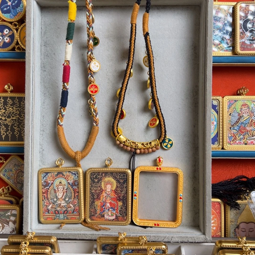 啊***司吊坠双面 大日 地藏 定制