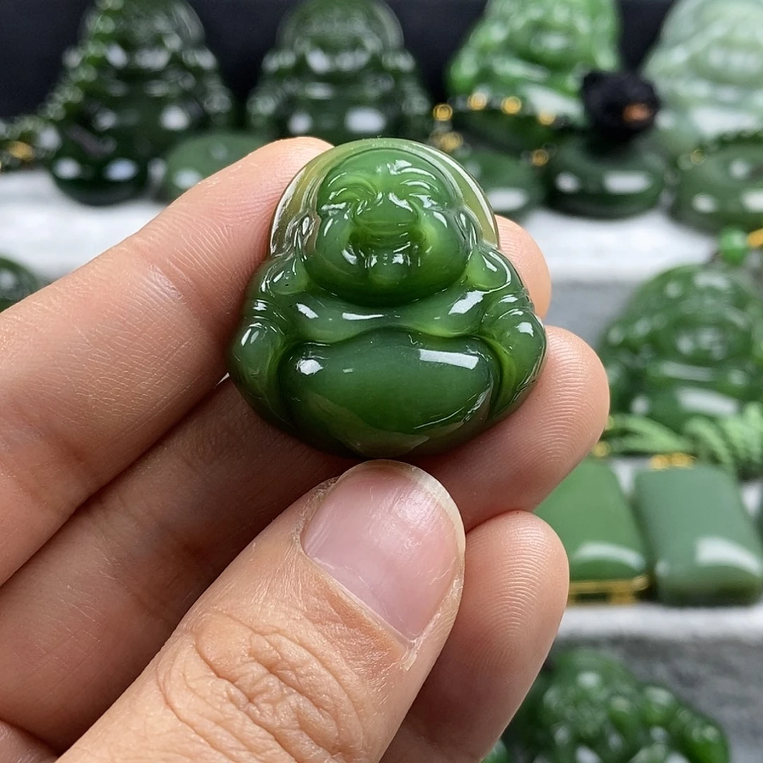 和田玉（碧玉）未镶嵌颈饰