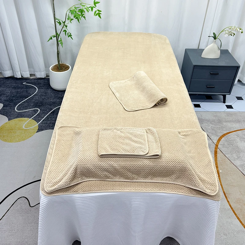 美容院专用毛巾包头巾隔油巾美容隔油隔脏床单皮肤管理吸水铺床巾
