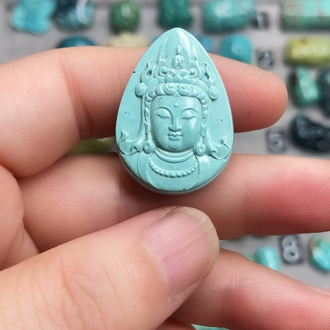 绿松石未镶嵌珠宝奇石