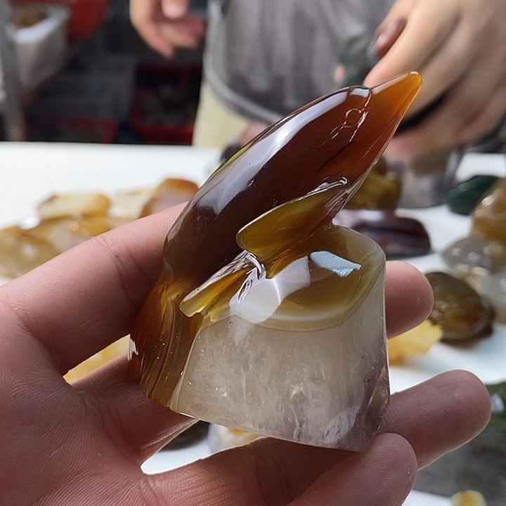 玛瑙/玉髓未镶嵌颈饰