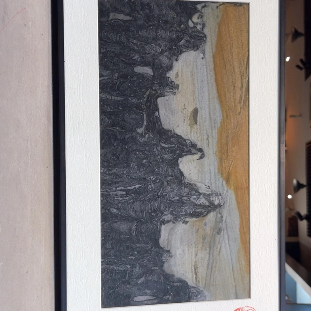 彩石阿**53/26 三峡清江画面石