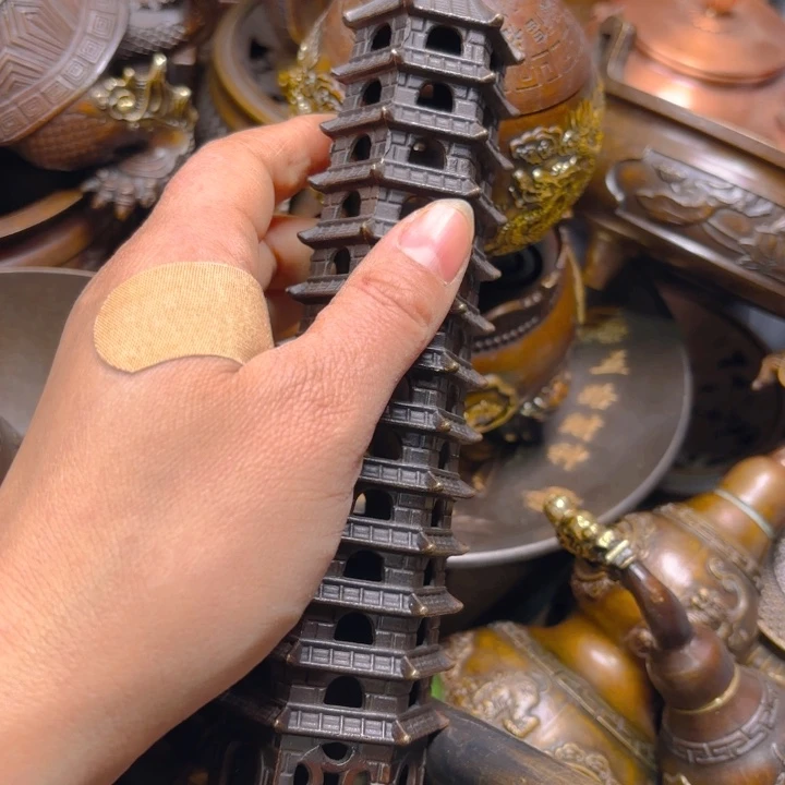 铜器摆件收收藏藏