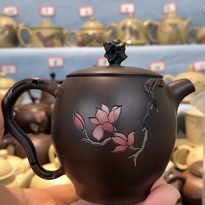 建水紫陶全手工制作工艺微瑕