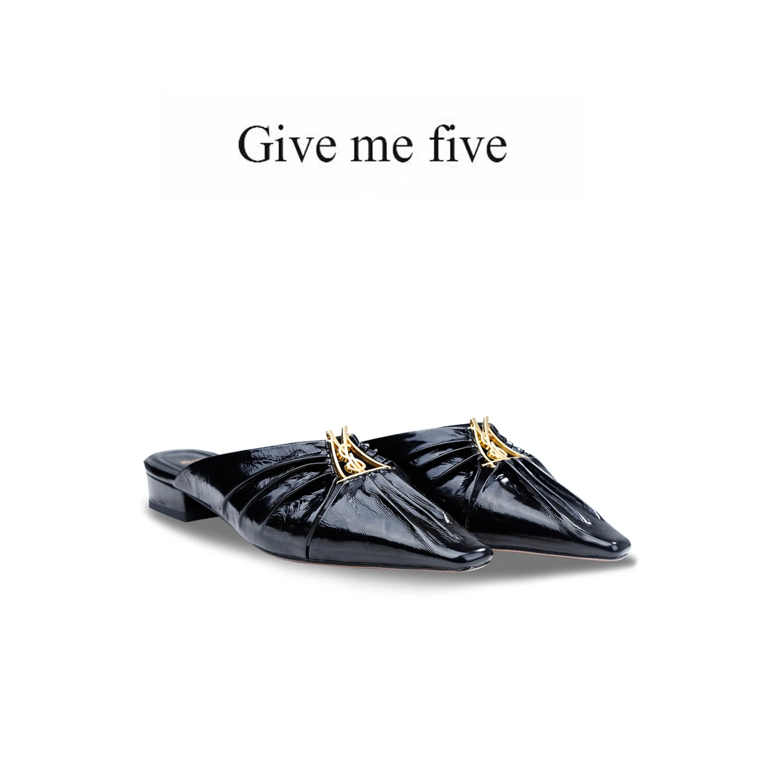 give me five新mc25316牛皮时尚百搭时装鞋{建议拍大一码]
