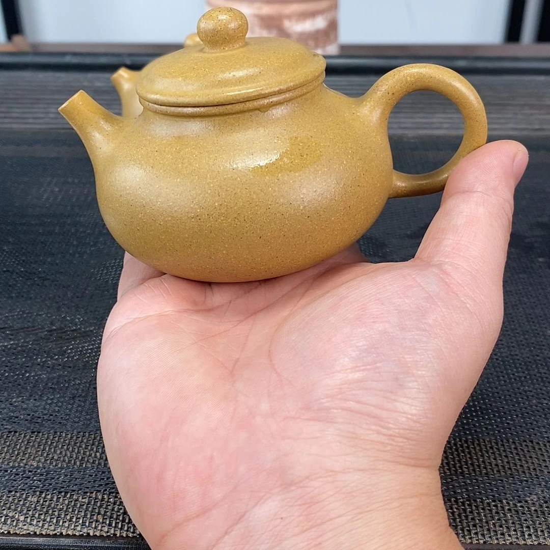 茶壶紫砂黄金段荣天容量200毫升