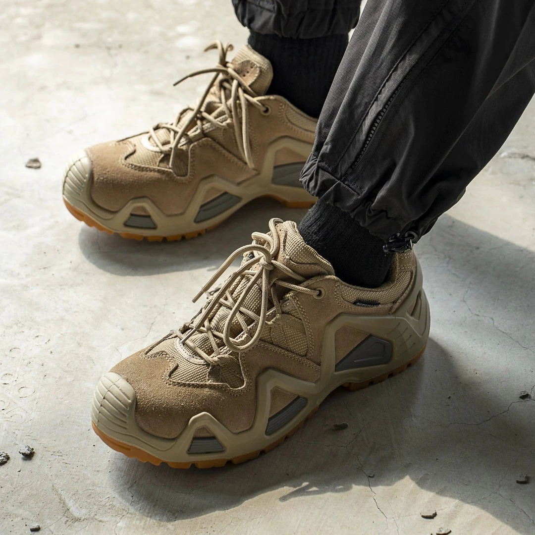 断码连接越野跑鞋户外徒步鞋透气全地形运动男鞋