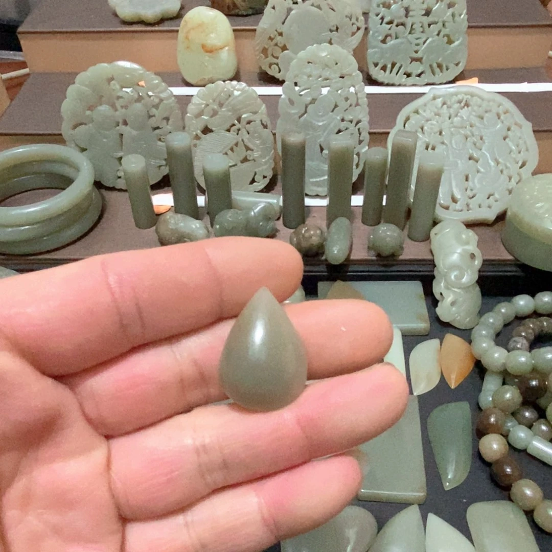 和田玉颈饰未镶嵌雲*軒19