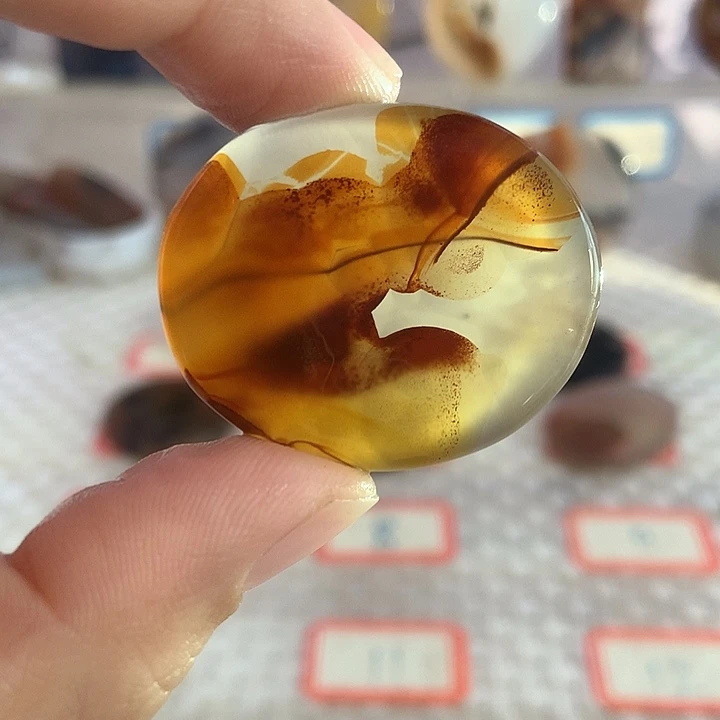玛瑙/玉髓未镶嵌颈饰