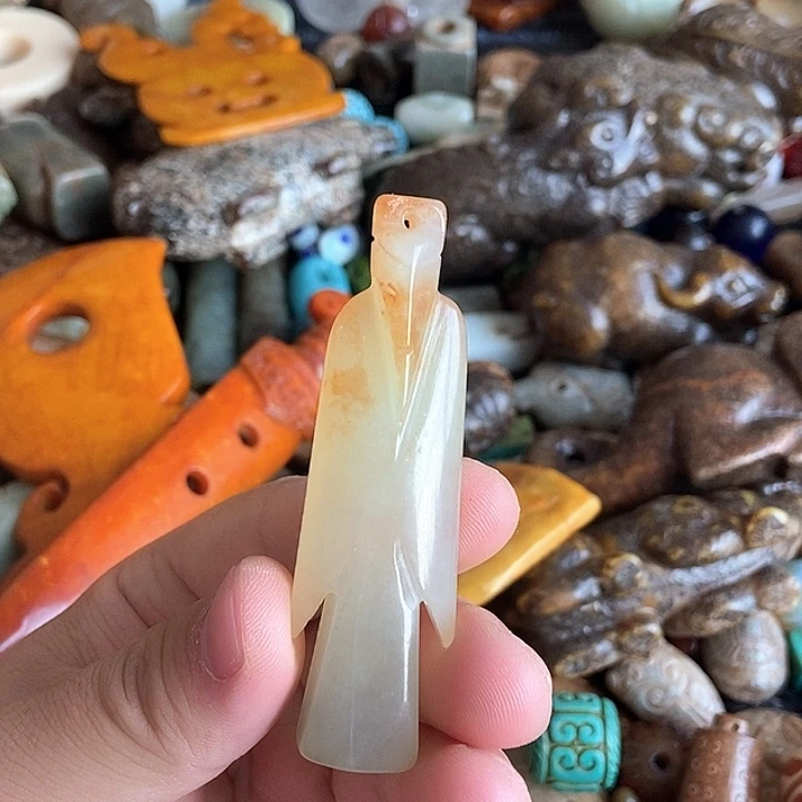 和田玉未镶嵌颈饰8