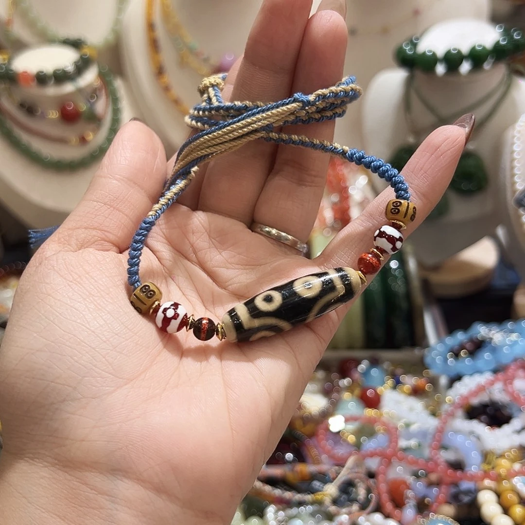 未镶嵌颈饰玛瑙/玉髓摩***～