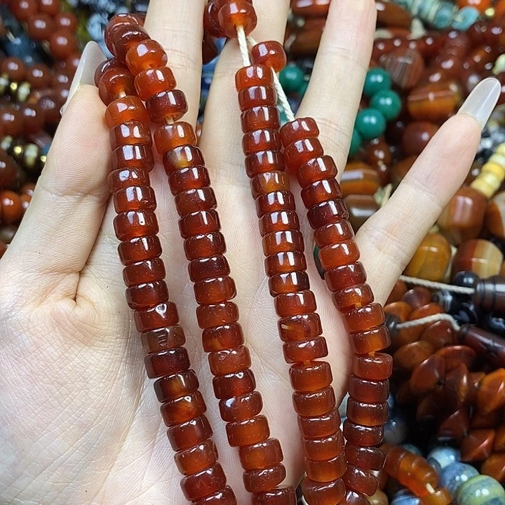 未镶嵌颈饰玛瑙/玉髓冷*