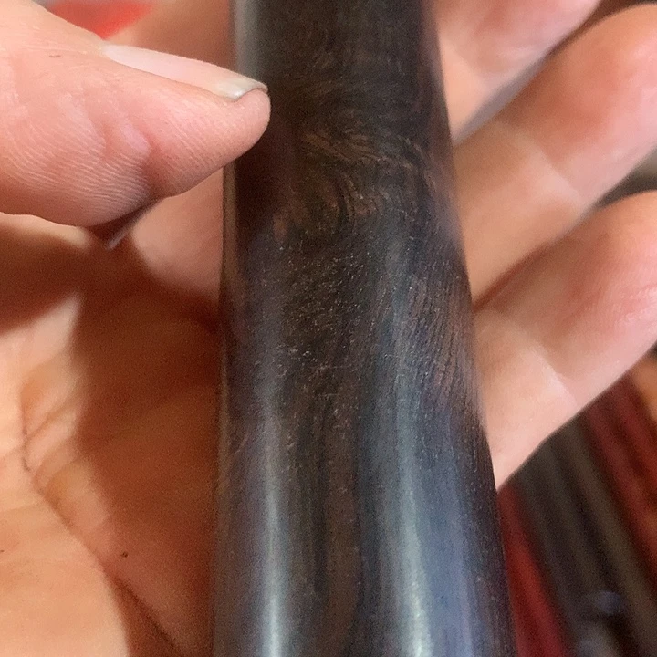 东非黑黄檀（紫光檀）紫*紫光檀木面棍