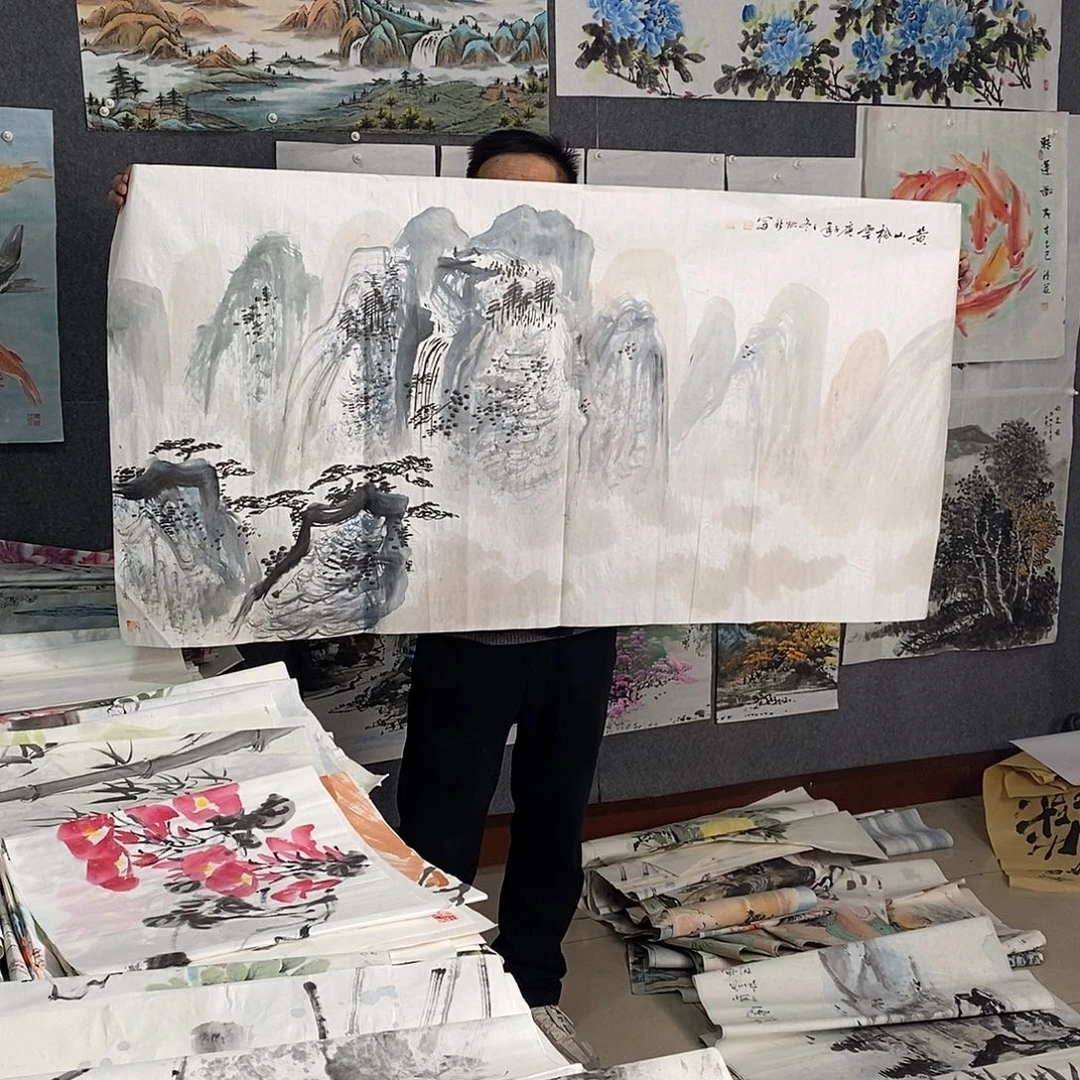国画手写手绘国会作品36
