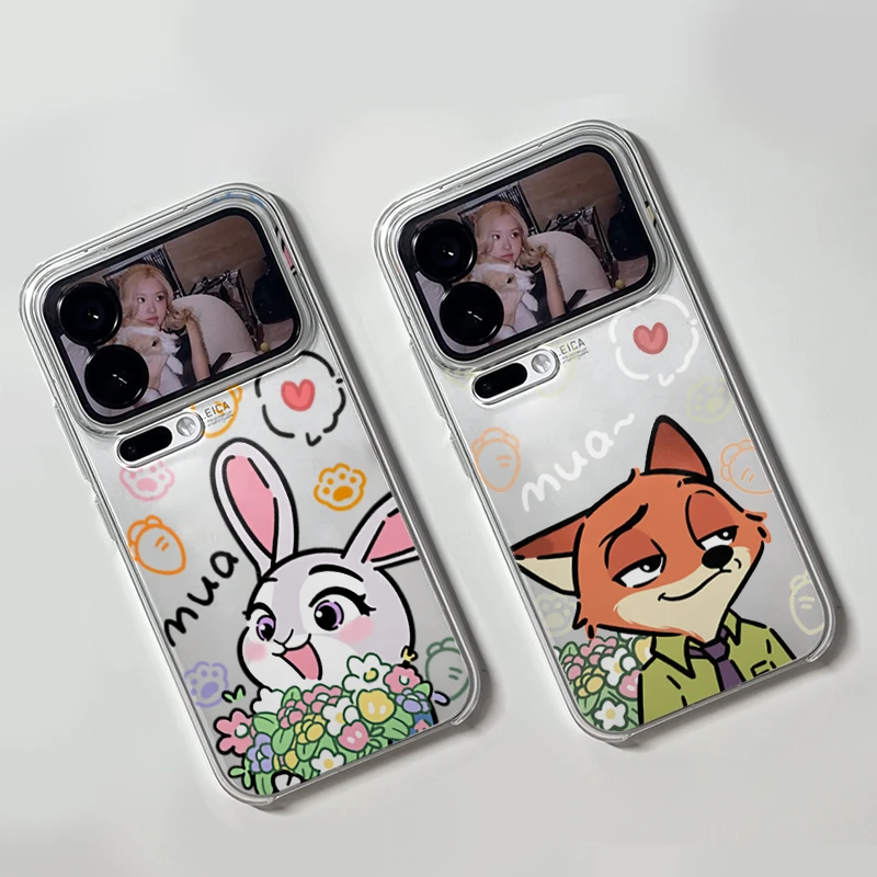 送花尼克朱迪适用苹果17promax手机壳iPhone16华为vivo小米15oppo