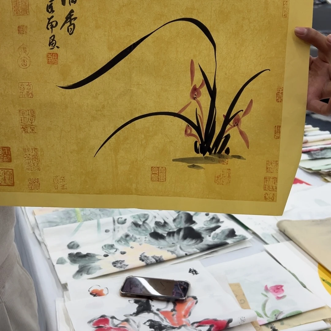 国画国画作品欣赏一下