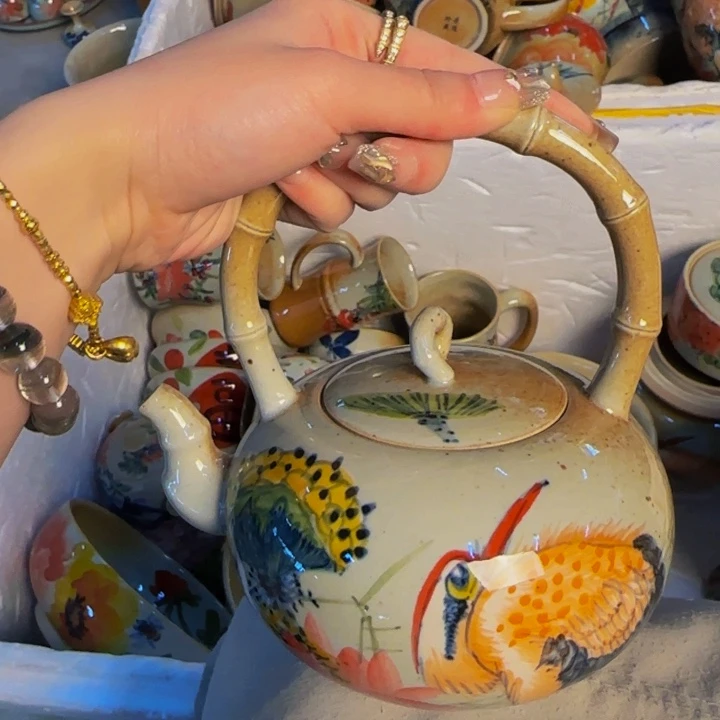 瓷片景德镇陶瓷手工手绘