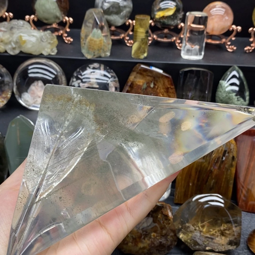 水晶未镶嵌珠宝半成品
