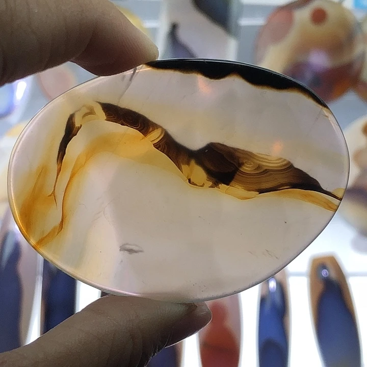 查罗石未镶嵌珠宝半成品201