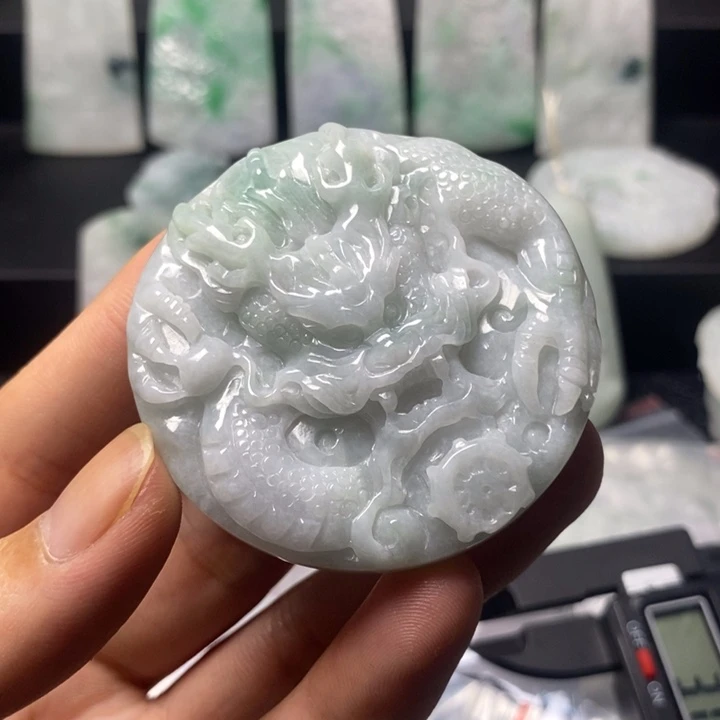 颈饰未镶嵌翡翠天然翡翠A货