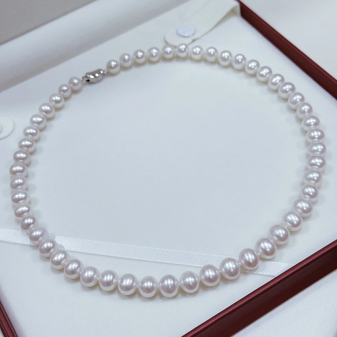 【小彤专属】【白月光】淡水无核珍珠8-9满串RY8176