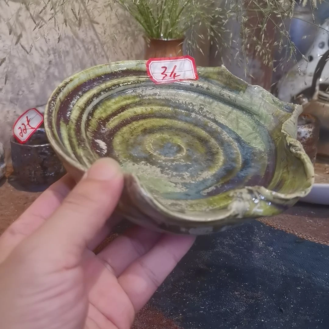 摆件手工高温原矿窑变新品福利