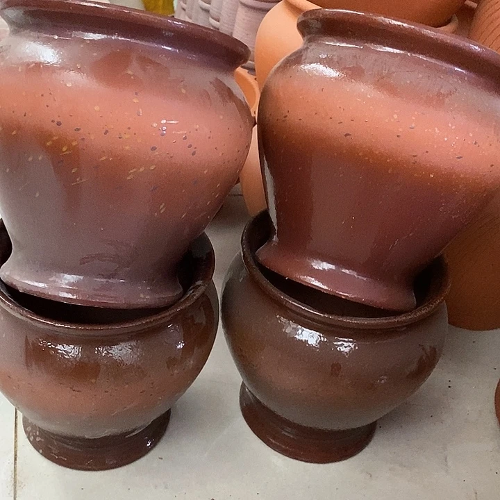 粗陶红陶绿植花盆877