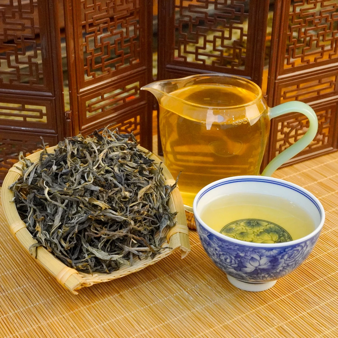2025年 倚邦鸡嘴壳 古树纯料 头春头采 普洱生茶 散茶