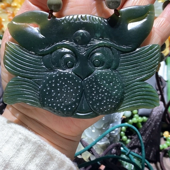 岫玉毛衣链未镶嵌