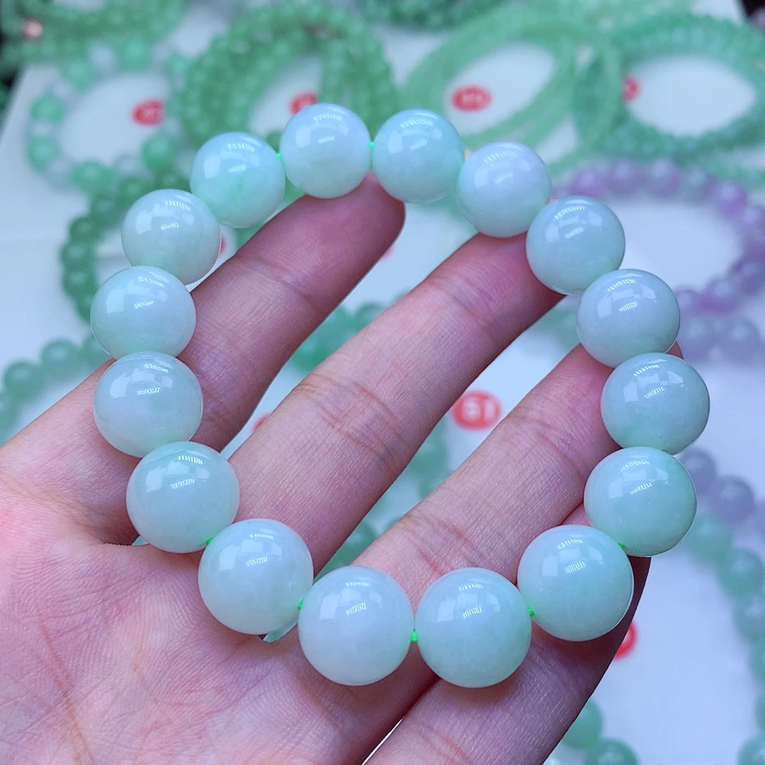 翡翠未镶嵌毛衣链