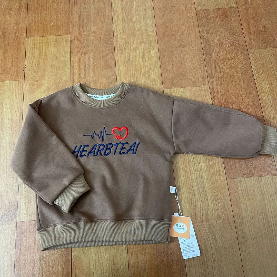 可可专属  2024男女童新款休闲时尚卫衣002